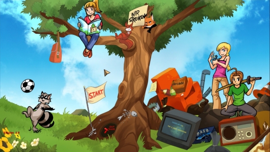 Teaserbild für Sandra and Woo in The Cursed Adventure - Review